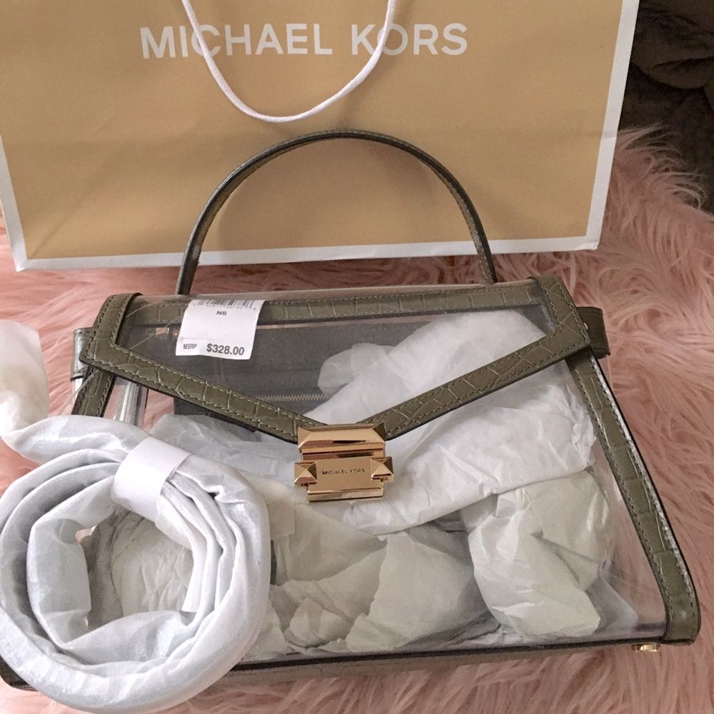 Michael Kors Whitney top handle w/ crossbody strap